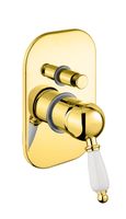 Смеситель для душа Fiore IMPERIAL , золото арт-83OO5134 — фото 1, Встраиваемые смесители для душа