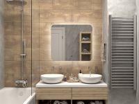 Товар: Зеркало арт-АДХ-02-80/70-14 - фото 2 Зеркало арт-АДХ-02-80/70-14 — фото 2, Зеркала в ванную комнату