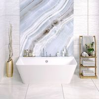 Ванна DANTE 170см из литьевого мрамора NOVA GEL / Aqua de Marco 1170WDAN_GEL — фото 1, Ванны