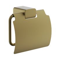 Держатель для туалетной бумаги BELZ , брашированное золото арт-B90803 — фото 1, Держатели туалетной бумаги