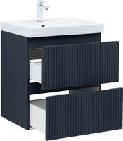 Тумба с раковиной Aquanet Джейн 60 цв.маренго (раковина Flat) 00332541 — фото 15, Тумбы с раковиной