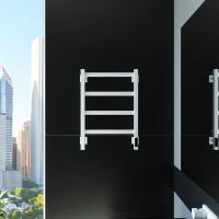 Полотенцесушитель электрический Grota Soffi K 430х600 белый Soffi K 430х600 RAL9016 EL — фото 3, Электрические полотенцесушители