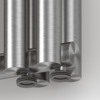 Отопительный радиатор Сунержа Эстет-11 EU50 1800х270 6 секций Сатин арт-071-0312-1806 — фото 1, Радиаторы отопления