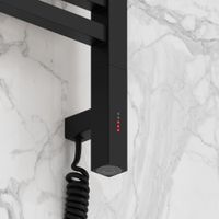 Товар: Полотенцесушитель электрический Сунержа Модус 3.1 800х500 МЭМ правый Матовый чёрный 31-5901-8050 - фото 2 Полотенцесушитель электрический Сунержа Модус 3.1 800х500 МЭМ правый Матовый чёрный 31-5901-8050 — фото 2, Электрические полотенцесушители