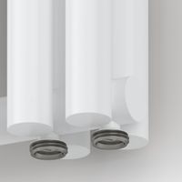 Отопительный радиатор Сунержа Эстет-11 EU50 500х270 6 секций Матовый белый арт-30-0312-5006 — фото 1, Радиаторы отопления