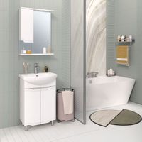 Тумба напольная VIKTORIA 55 / AQUA DE MARCO 2055CVIC/EL/2 — фото 10, Тумбы под раковину