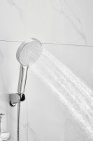 Смеситель для ванны однорычажный с длинным изливом и душем BELZ, хром арт-B22713 — фото 4, Смеситель для ванны