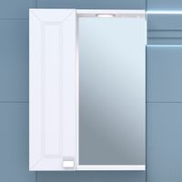 Зеркальный шкаф OSTIN 50 /левый/ AQUA DE MARCO 1050WCOST/L — фото 1, Зеркальные шкафы в ванную