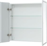 Зеркальный шкаф Aquanet Оптима 80 LED антипар 00353807 — фото 7, Зеркальные шкафы в ванную