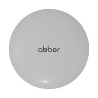 Накладка на слив для раковины ABBER AC0014MLG светло-серая матовая, керамика — фото 1, Комплектующие для душевого оборудования