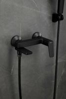 Смеситель для ванны с душем BELZ, черный арт-B60715-7 — фото 4, Смеситель для ванны