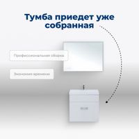 Товар: Тумба под раковину Aquanet Нота 40 белый арт-00159137 - фото 6 Тумба под раковину Aquanet Нота 40 белый арт-00159137 — фото 6, Тумбы под раковину