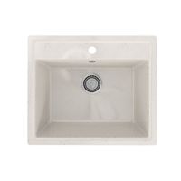 Кухонная мойка Maretti KT565-WH, белый — фото 1, Кухонные мойки