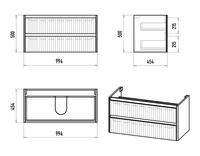Тумба под раковину арт-RIV-07100-0102Я — фото 5, Тумбы под раковину