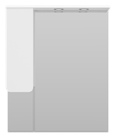 Зеркальный шкаф арт-П-Чег-02085-01Л — фото 1, Зеркальные шкафы в ванную