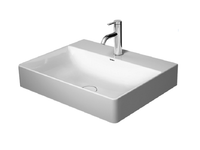 Товар: Раковина, Duravit, DuraSquare, шг 600*470, цвет-белый арт-2353600041 - фото 1 Раковина, Duravit, DuraSquare, шг 600*470, цвет-белый арт-2353600041 — фото 1, Раковины встраиваемые сверху