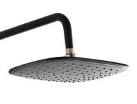 Душевая система AZARIO с поворотным изливом, керамический картридж, черный/золото арт-AZ-801-2 — фото 2, Душевые стойки