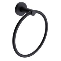 Trento Кольцо для полотенца, черный матовый арт-AQM7207MB — фото 1, Полотенцедержатели