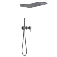 Душевая система встроенная Timo Saona SX-2340/18SM черное золото — фото 3, Встраиваемые душевые комплекты