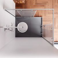 Товар: Gem душевое огражд прямоугольн.,раздвиж.двери 120x90 хром мат.,стекло прозрачн арт-W90G-403-120290-MT - фото 7 Gem душевое огражд прямоугольн.,раздвиж.двери 120x90 хром мат.,стекло прозрачн арт-W90G-403-120290-MT — фото 7, Прямоугольные душевые уголки