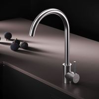 F85B07111 X-Joy S, смеситель для кухни с С-изливом, сатин — фото 8, Смесители для кухни