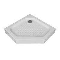 Поддон для душа акриловый VST-3AP-9090, 900*900*150, сифон Ф90 с гидрозатвором — фото 1, Акриловые душевые поддоны