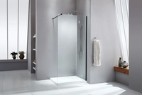 Ограждение VIVA90B N душевое Ceruttispa без поддона (90x90x195) — фото 174, Прямоугольные душевые уголки