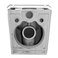 Унитаз подвесной Azario Keras 370х520х360 безободковый, с быстросъемным сиденьем микролифт, белый глянцевый арт-AZ-99046W — фото 9, Подвесные унитазы