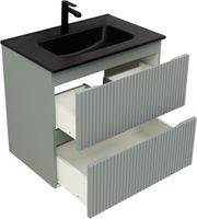 Тумба под раковину Aquanet Джейн (Flat) 70 мисти грин 00335433 — фото 1, Тумбы под раковину