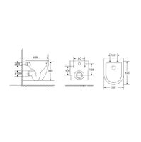 Товар: Унитаз подвесной Grossman GR-4455SQC (495х360х390) безободковый,белый с тонкой крышкой,микролифт,смыв торнадо,закрытое дно,1 место - фото 9 Унитаз подвесной Grossman GR-4455SQC (495х360х390) безободковый,белый с тонкой крышкой,микролифт,смыв торнадо,закрытое дно,1 место — фото 9, Подвесные унитазы