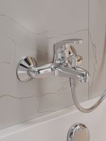 Товар: OneLife Полимерный смеситель для ванны с душ.гарнитуром, хром арт-P01-611cr - фото 10 OneLife Полимерный смеситель для ванны с душ.гарнитуром, хром арт-P01-611cr — фото 10, Смеситель для ванны