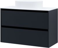 Тумба под раковину Allen Brau Activity 100 антрацит матовый/черный браш арт-1.34006.AM — фото 14, Тумбы под раковину