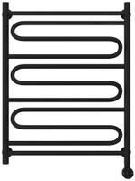 Товар: Полотенцесушитель электрический Стилье Формат 22 800х600 правый Матовый чёрный 31522-8060 - фото 1 Полотенцесушитель электрический Стилье Формат 22 800х600 правый Матовый чёрный 31522-8060 — фото 1, Электрические полотенцесушители