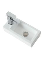 Товар: Orange Раковина подвесная санфарфор (чаша справа), белый арт-B05-365RW - фото 5 Orange Раковина подвесная санфарфор (чаша справа), белый арт-B05-365RW — фото 5, Раковины подвесные