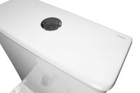 Унитаз-компакт Azario FRENTO 340x650х770 безободковый, в комплекте с бачком и сиденьем микролифт арт-AZ-2311 — фото 8, Напольные унитазы