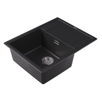 Мойка "Эстель" 650, антрацит FS арт-20.520.C0650.302 — фото 1, Кухонные мойки