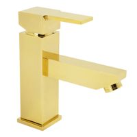 KVANT GOLD См-ль д/раковины моноком., золото 31491 — фото 2, Смесители для раковины