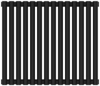 Отопительный радиатор Сунержа Эстет-00 500х630 14 секций Матовый чёрный арт-31-0332-5014 — фото 4, Радиаторы отопления