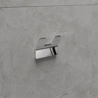 Крючок двойной SMOOTH LINE для полотенец, хром арт-9711004 — фото 1, Крючки для полотенец