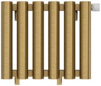 Отопительный радиатор Сунержа Кумир-0 EU50 правый 300х400 6 секций Состаренная латунь арт-051-0351-3006 — фото 6, Радиаторы отопления