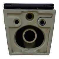 Сет AZARIO инсталляция + Унитаз подвесной Gloria с быстросъемным сиденьем микролифт, черный матовый арт-AZ-8010-1000+AZ-2003MB — фото 13, Комплекты унитаз + инсталляция