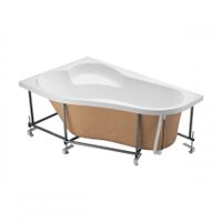 Монтажный комплект для ванны ИБИЦА XL 160х100 см. (рама, слив-перелив с сифоном, крепеж к стене, кре 1WH112427 — фото 3, Ванны и комплектующие