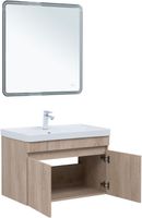 Тумба с раковиной Aquanet Оптима 80 цв. дуб светлый арт-00345361 — фото 6, Тумбы с раковиной