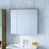 Товар: Зеркальный шкаф Бриклаер КРИСТАЛЛ 75 см, дуб гранж песочный 4627125417238 - фото 1 Зеркальный шкаф Бриклаер КРИСТАЛЛ 75 см, дуб гранж песочный 4627125417238 — фото 1, Шкафы для ванной