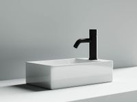 Умывальник подвесной прямоугольный (отверстие под смеситель R) Element 375*215*100мм арт-CN5007 — фото 3, Мини-раковины