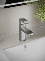 OneLife смеситель для раковины однорычажный полимерный, хром арт-P06-021cr — фото 7, Смесители для раковины