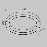 Товар: Потолочный светильник Technical C093CL-45W4K-W - фото 2 Потолочный светильник Technical C093CL-45W4K-W — фото 2, Подвесные светильники