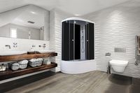 Ограждение VIVA90B N душевое Ceruttispa без поддона (90x90x195) — фото 93, Прямоугольные душевые уголки