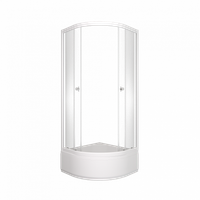 ДО Ультра 80*80 В (3 места+сифон D50) арт-Щ0000072616 — фото 5, Душевые уголки четверть круга