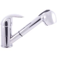 Товар: смеситель на раковину для бойлеров с низким давлением с вытяжной лейкой арт-E410.5 - фото 1 смеситель на раковину для бойлеров с низким давлением с вытяжной лейкой арт-E410.5 — фото 1, Смесители для раковины